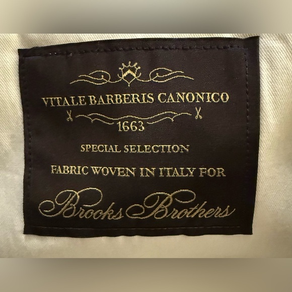 NWT Brooks Brothers Madison Wool Dress Pants 36x28 Vitale Barberis Canonico - Picture 10 of 10